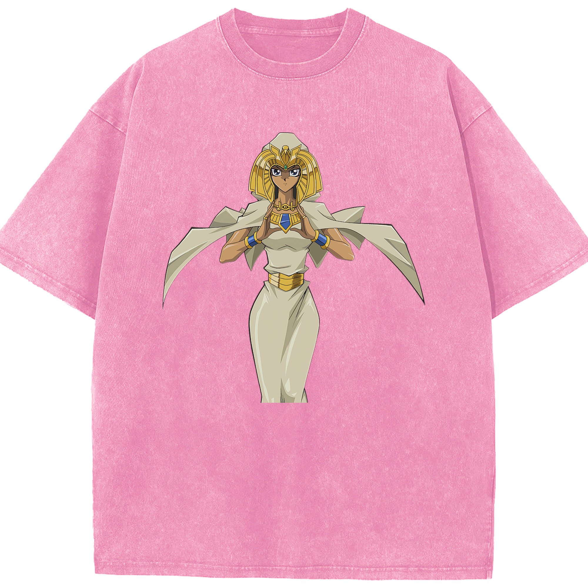 （画像用） 遊☆戯☆王 Yu-Gi-Oh! 綿100% ヴィンテージ風 半袖Tシャツ（フロントプリント）